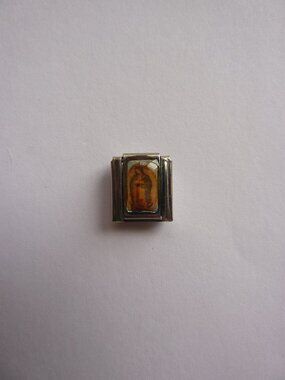 Catholic Link for Nomination-Style Italian Charm Bracelet